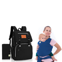 Load image into Gallery viewer, Explorer Diaper Bag and Baby Wrap Carrier
