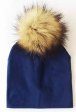 Load image into Gallery viewer, Hats On! Pom Pom Beanie Hat
